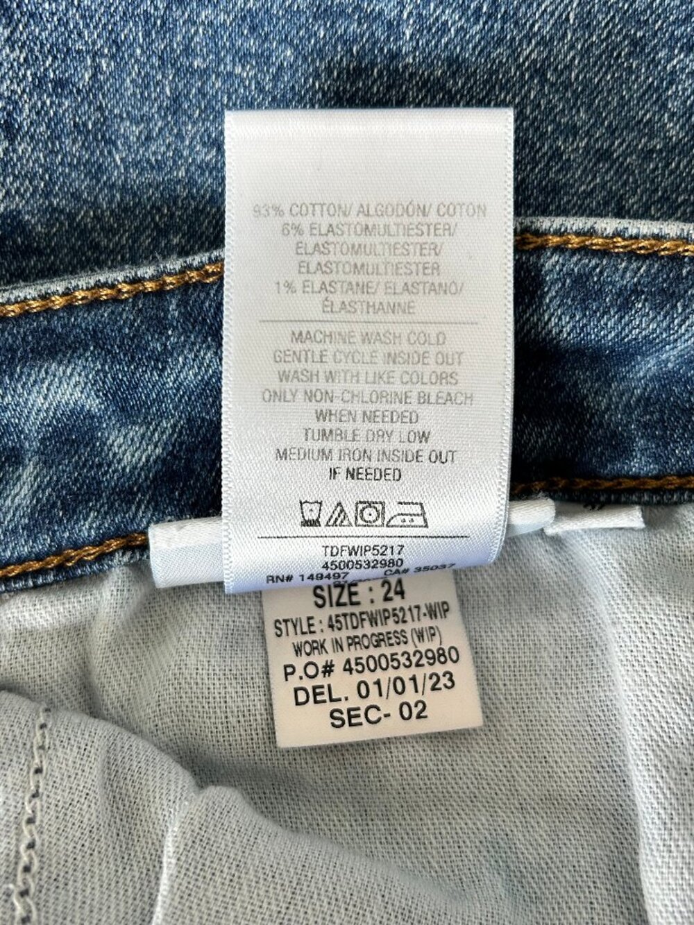 Joe's Jeans The Callie High Rise Cropped Bootcut Jeans Size 24 Medium Wash - Picture 10 of 13